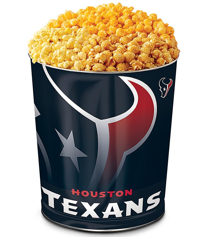 Houston Texans 3-Flavor Popcorn Tins